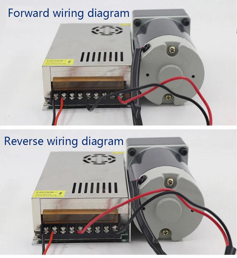 Редукторный двигатель постоянного тока 200 Вт 12 в 24 В редукторный низкоскоростной
