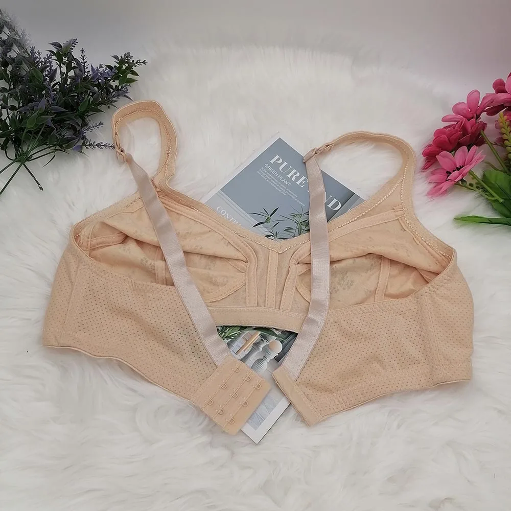 Фото sexy Lace Bra wire free bra for women underwear Seamless Push up bra top plus size 90 95 100 105 110 115 C D E F cup bras C29 №4