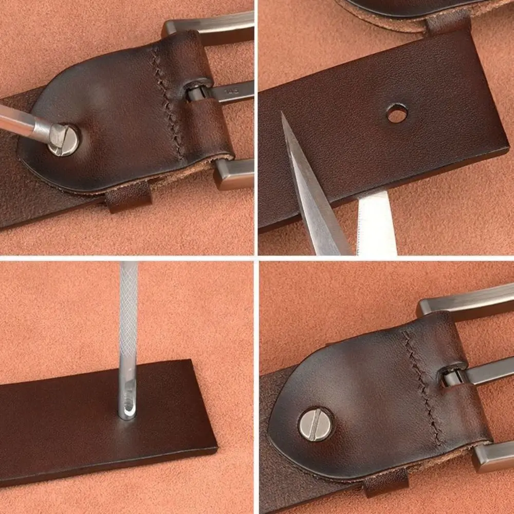 1 шт. мужской Универсальный деловой ремень в стиле ретро черный с пряжкой язычком