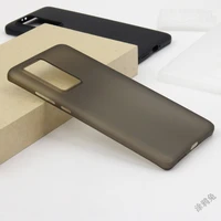 2023 ultrathin pp 0 4mm matte frosted case for huawei p40 pro plus slim super thin ultra thin plastic protective cover