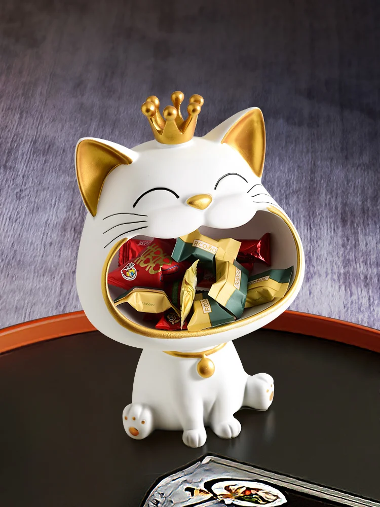 

Входная обувь в виде кошки на удачу, украшение для хранения ключей в гостиной, поднос для украшения дома, подарок