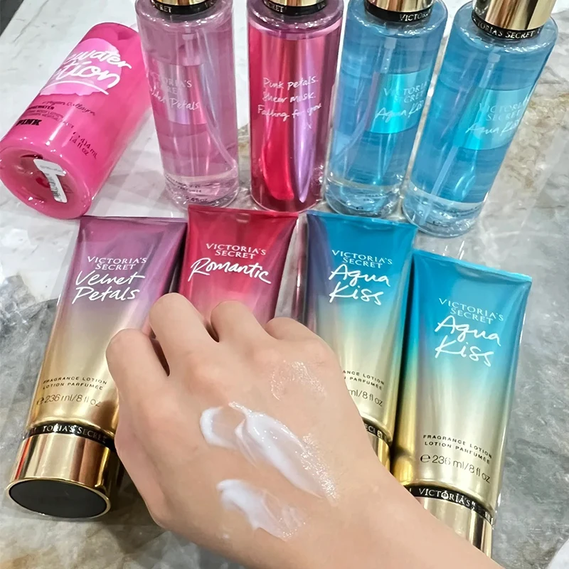 

Victoria Body Care Perfume Lotion Moisturizing Hydrating Whitening Fragrance Gift Set Women's Body Lotion Combination Skin care