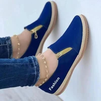 2022 women flat shoes fashion casual round head sports shoes couple walking flats comfort daily female footwear zapatillas mujer