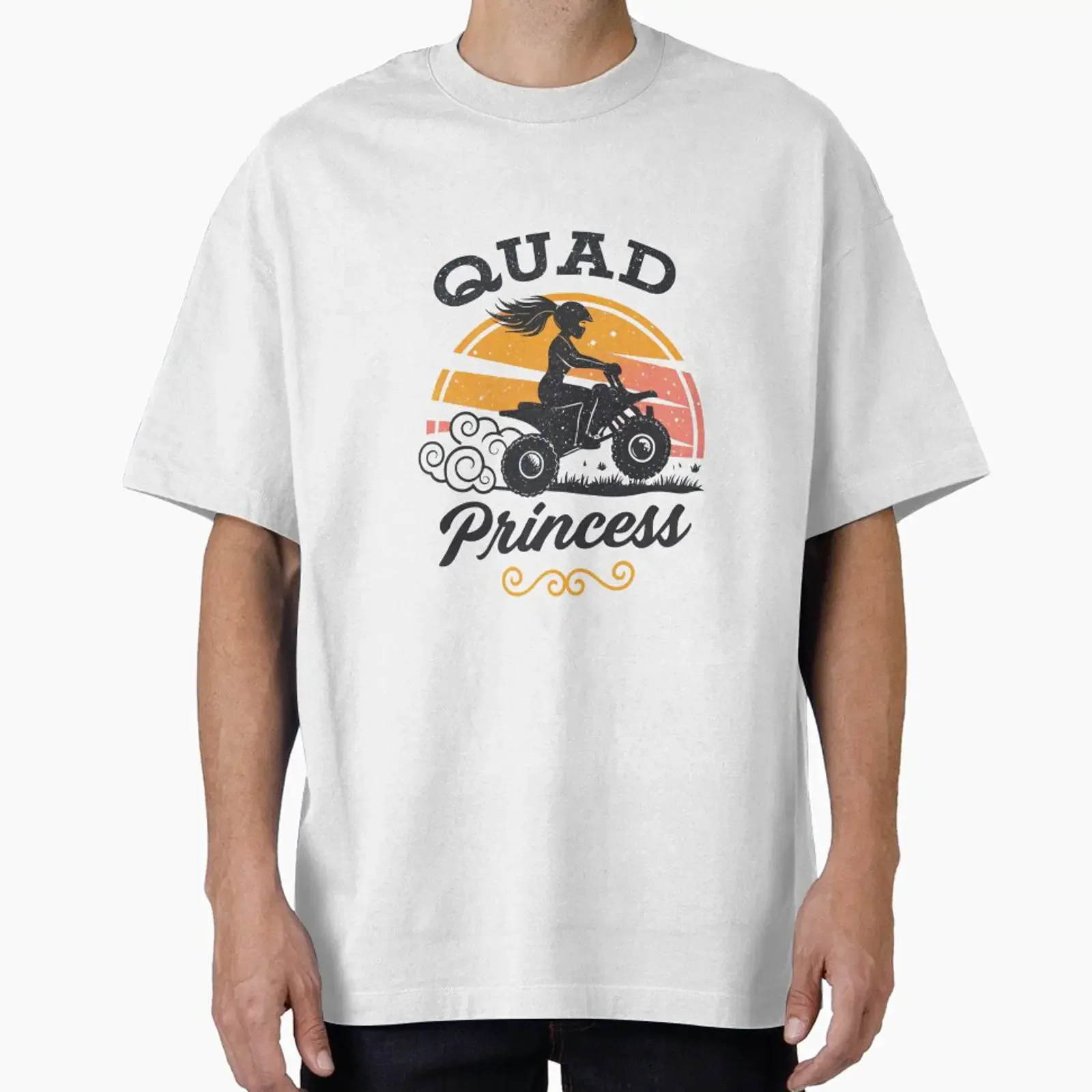 Фото Куртка Quad Princess Off Road Brap Girl ATV Adventure, разработанная и продаваемая компанией Colorful Garden, в винтажном стиле, из дышащей ткани, для повседневной носки. №1