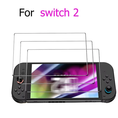 Защитная пленка из закаленного стекла для Nintendo Switch 2 DIXSG