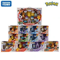 the original tomy pokemon toy set pocket monster pikachu action figure game model dolls toys for childrens birthday gift
