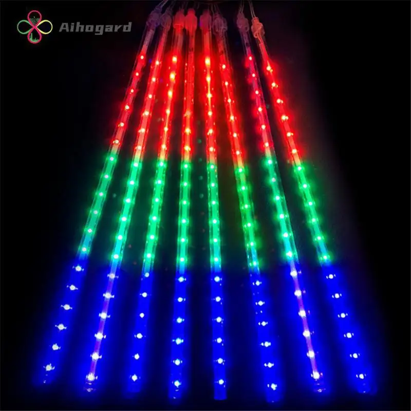 

Falling Rain Drop Fairy String Lamp New Year Fairy Garden Lights Waterproof Led String Light Outdoor Super Bright Ac110-220v