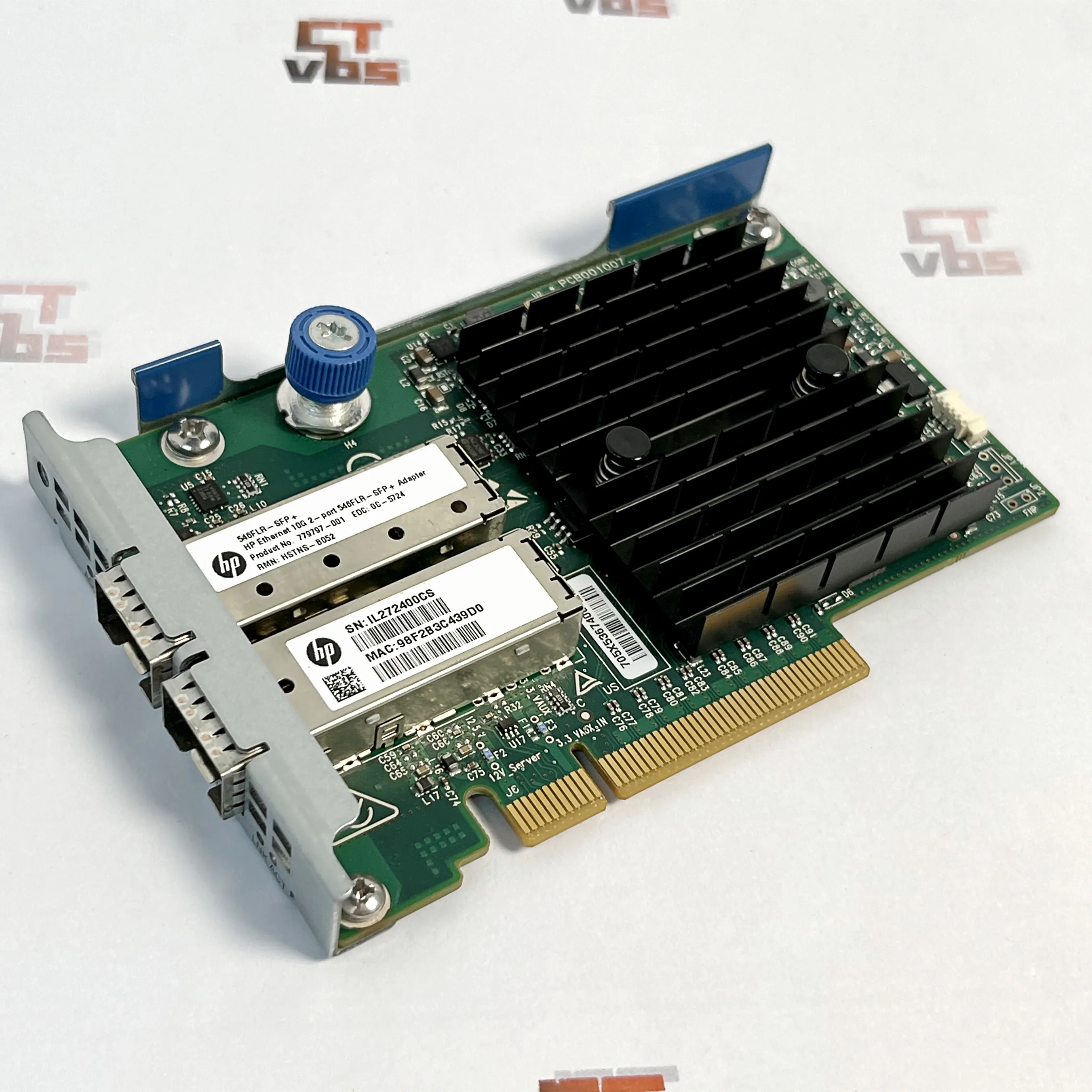 HP 790315-001 546FLR-SFP+ 10GbE 2-Port Ethernet Adapter 779797-001 / 779799-B21