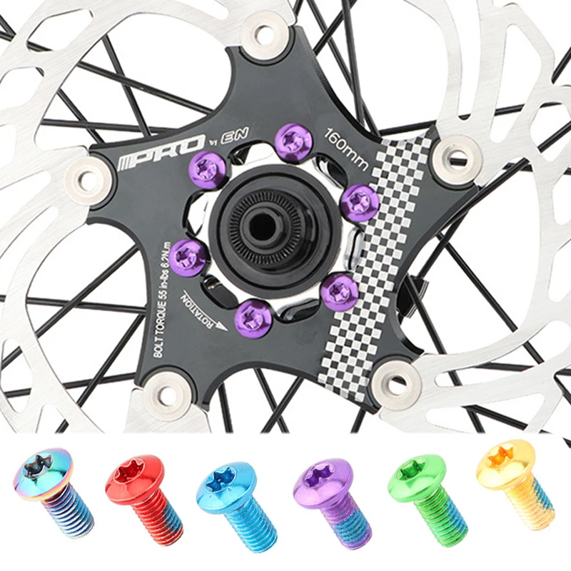 Винты Torx для велосипедного тормозного ротора стопорные винты из легированной