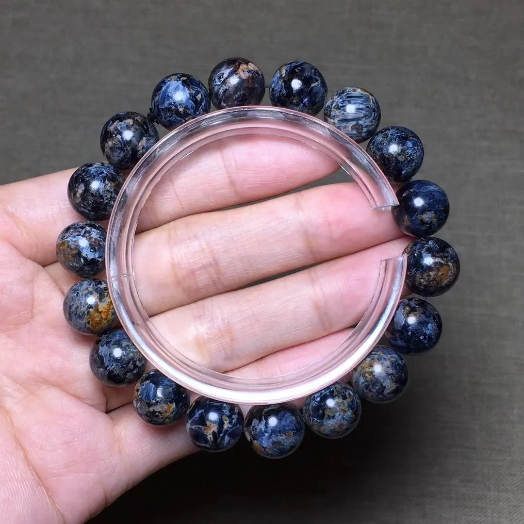 

11mm Natural Blue Pietersite Bracelet For Women Men Love Beauty Gift Stone Beads Crystal Healing Gemstone Jewelry Strands AAAAA