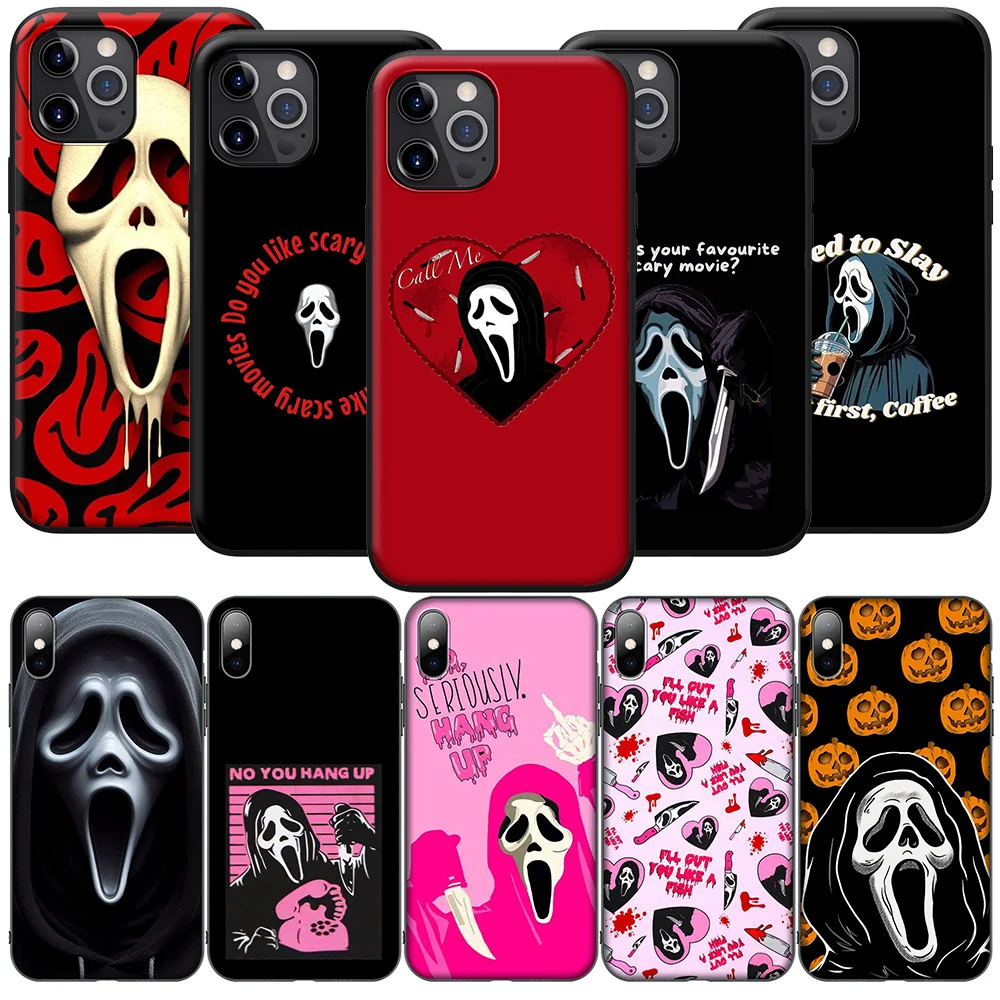 Мягкий чехол SA77 Ghostface Fear Scream Movie для Realme C3 C2 3i 5i 5 6s 6 7 8 8i 9i Pro