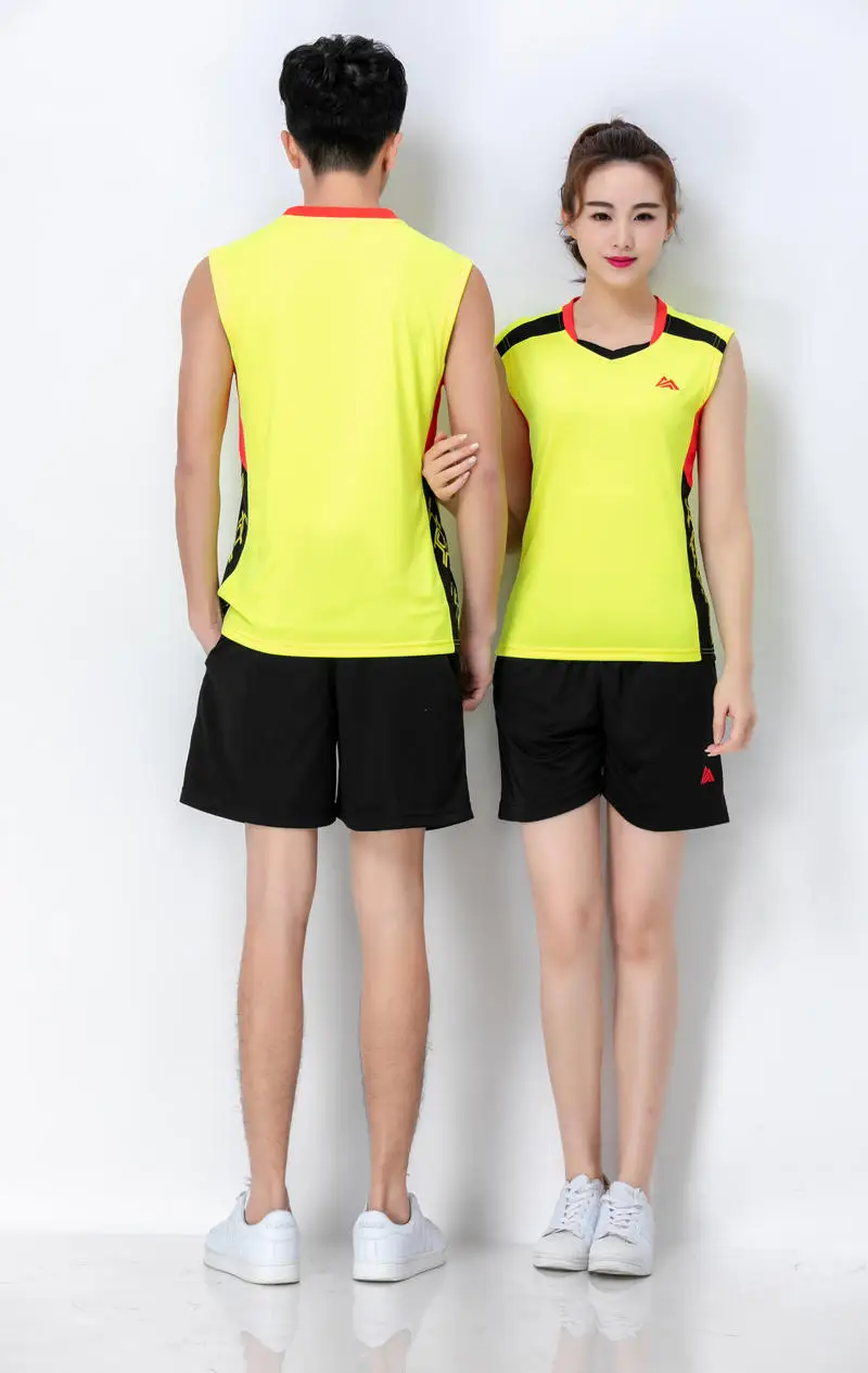 Custom Volleyball Shirt +Shorts Suit Men and Women Summer DIY Breathable Sleeveless Volleyball Shirts Team Sportswear Clothes