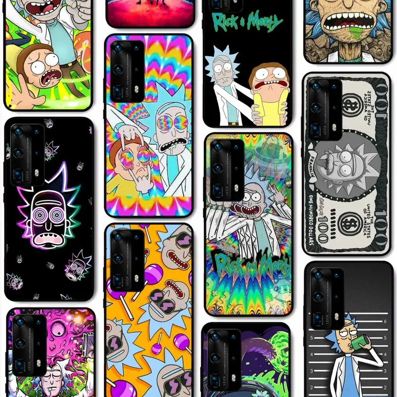 

Time Travel Old Doctor And Little Boy Phone Case for Huawei P30 P 40 20 10 8 9 lite pro plus smart 2019 coque