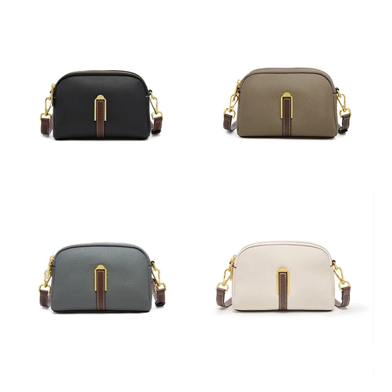 Женские сумки через плечо из натуральной кожи Повседневная сумка коровьей для