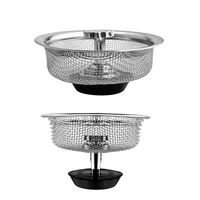 anti clogging sink strainer stainless steel sink filter hair catchers drain net sewer outfall bathroom kitchen accessories
