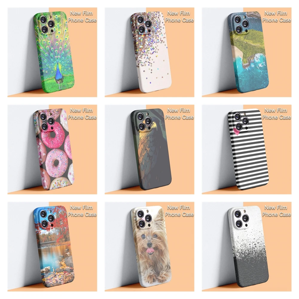 Жесткий чехол из поликарбоната для телефона iPhone 14 13 12 Mini 11 Pro XS Max XR X 8 7 Plus SE2020 с изображением животных, ястреб, темного цвета