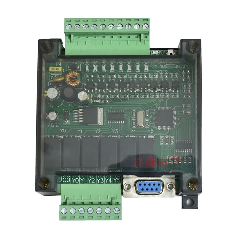 

PLC Industrial Control Panel Domestic with Shell FX1N-14MR FX1N-14MT Controller Programmable Module