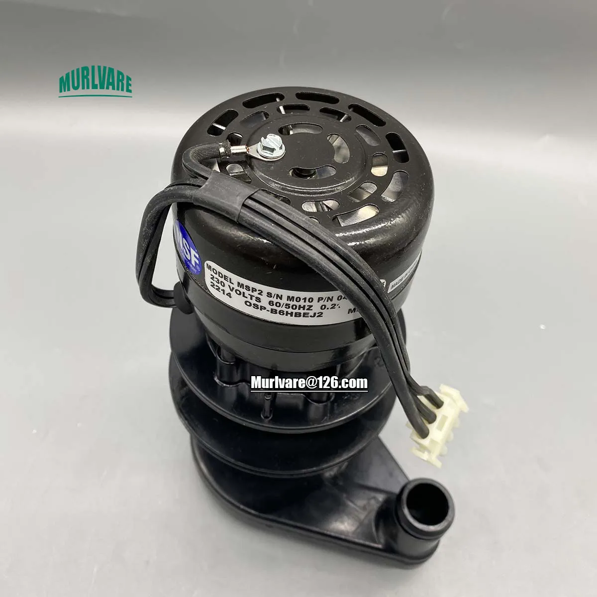 MSP2 M010 OSP-B6HBEJ2 040001455 Водяной насос для льдогенератора Manitowoc ES0640 ES0660 ES1060 Замена (art.: 3920cf053ba2c) - 3920cf053ba2c