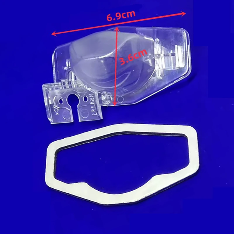 

Прозрачный пластиковый автомобильный кронштейн для камеры заднего вида, освещение номерного знака, крепление для Odyssey Jade CRV FRV Jazz Stream