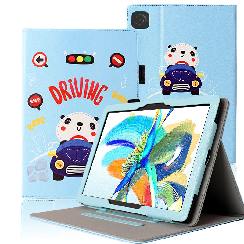 

Folio Folding Stand Cover for TCL TAB 10L Case 8491X 10.1" Tablet PC Handheld Funda Magnetic Closure