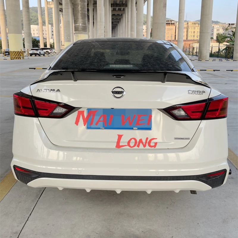 Задняя крышка багажника, спойлер, крылья для Nissan Teana Altima 2019 2022, седан, 4-дверный тюнинг автомобиля, стиль, аксессуары из АБС-пластика (art.: 3920cf259b467) - 3920cf259b467