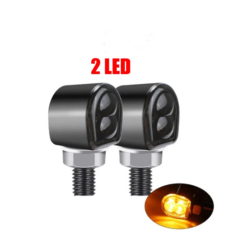 

Мотоциклетные мини-указатели поворота 12 В 8 мм, указатели поворота для мотоцикла, лампа для Honda, Yamaha, Kawasaki Cafe Racer