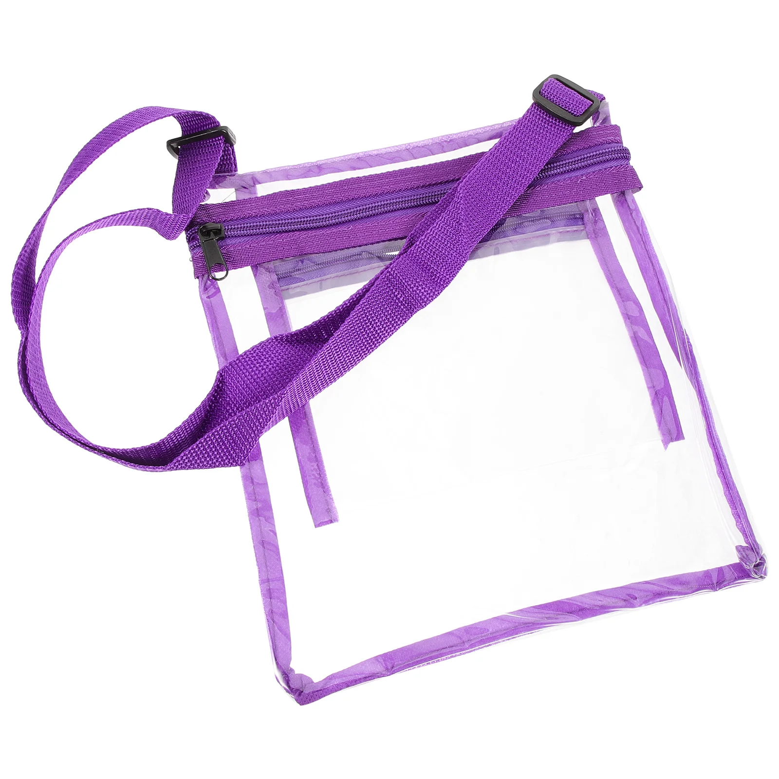 4 Count Transparent Wallet Mini Items Purse Stadium Bag Clear Bags Handheld Crossbody Women Miss Coin