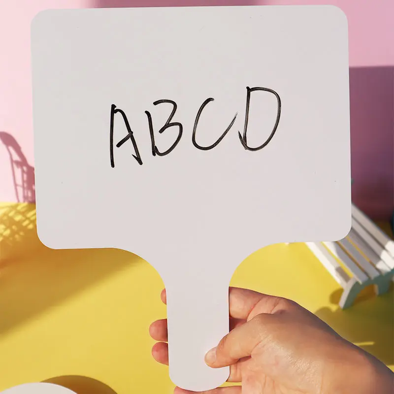 

Мягкая ручная доска для письма со стираемыми краями, ручная белая доска, двусторонние учебные пособия, мини ручной подъем, обучение раннему детям