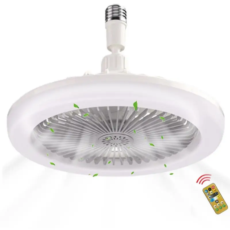 

Ceiling Fan Light 2 In 1 Design Remote Control Ceiling Fan With Lights Screw On Fans With Lights Transparent Fan Blade Fan Light