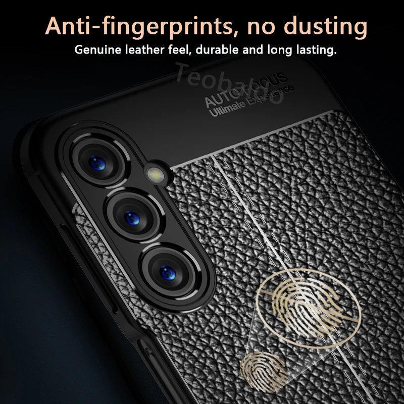 Чехол для Samsung Galaxy A05S A05s SM-A057F мягкий силиконовый кожаный чехол телефона A 05S бампер