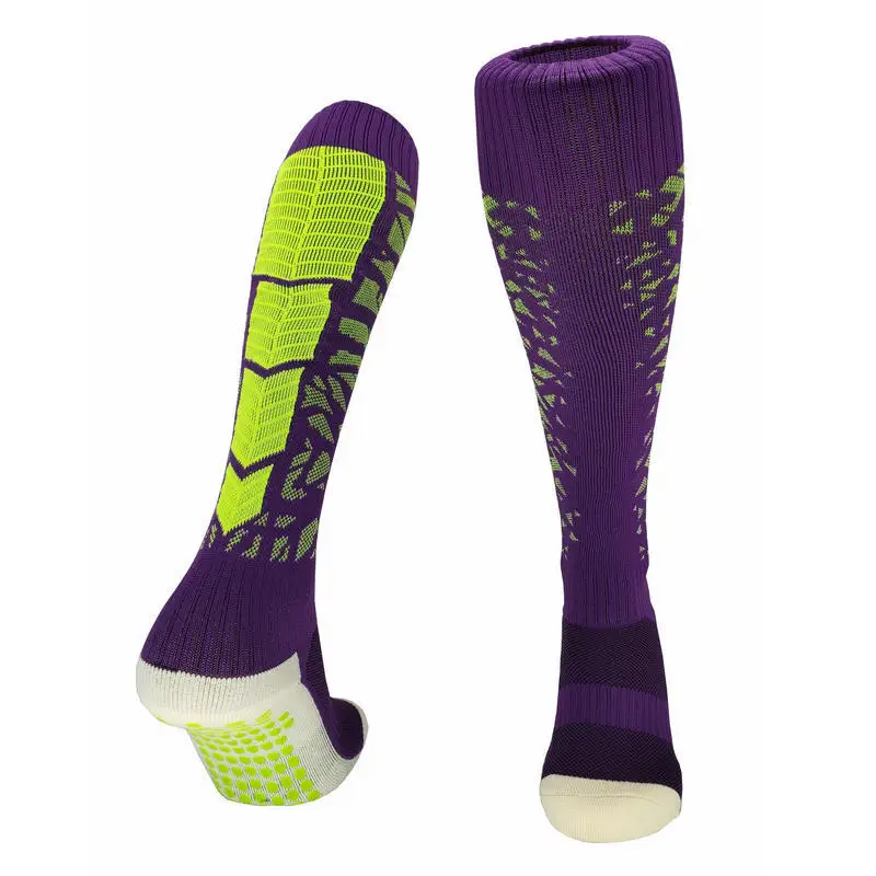 Adult Anti slip Knee Over Football Socks Adult Female Training Sports Socks Thickened Socks