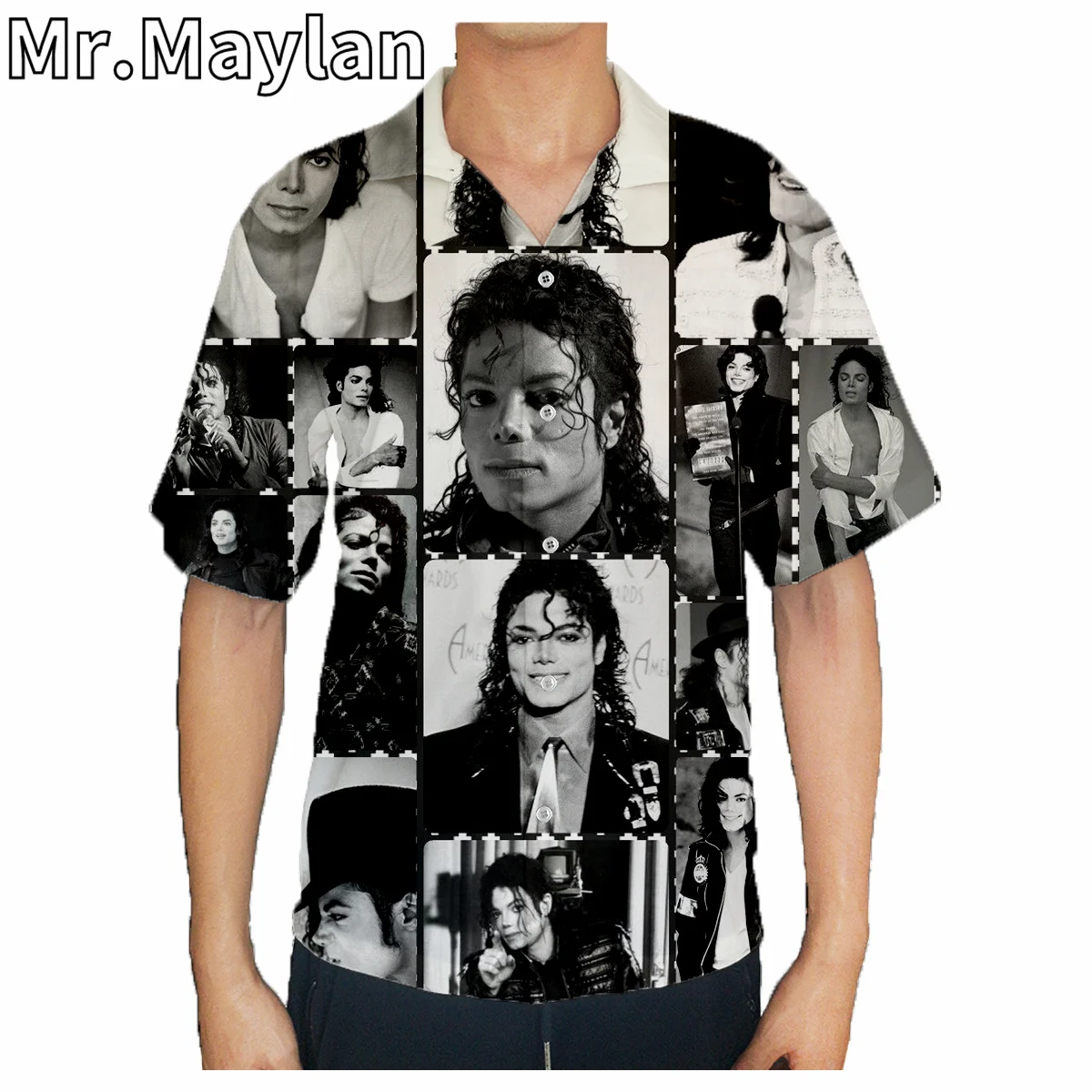 

Superstar Michael Jackson 3D Shirt Hawaii Shirt Men Summer Short Sleeve Shirt Men Shirts New Oversized 5XL shirt Chemise Homme10