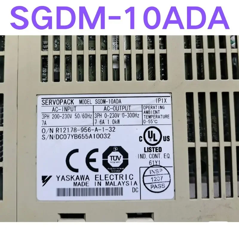 Б/у тестовый сервопривод OK SGDM-10ADA