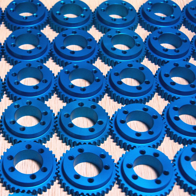 Пользовательская обработка с ЧПУ стандартная красная анодированная