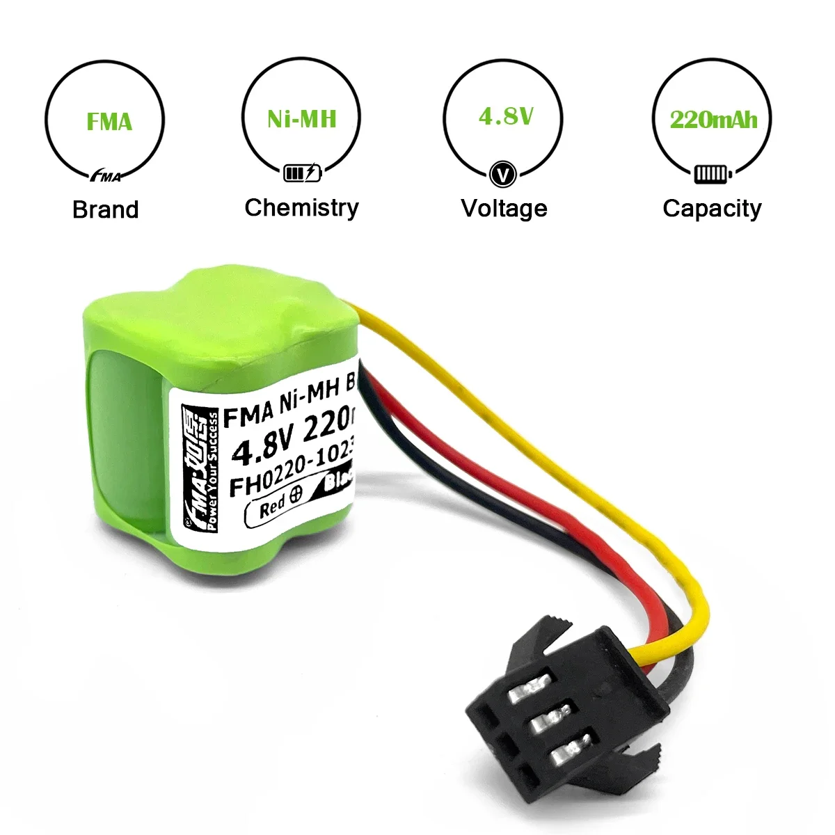 Аккумуляторная батарея 1/3AA4S 4 8 В 220 мАч для NIKKO AIR RACER P-51D Mustang RC