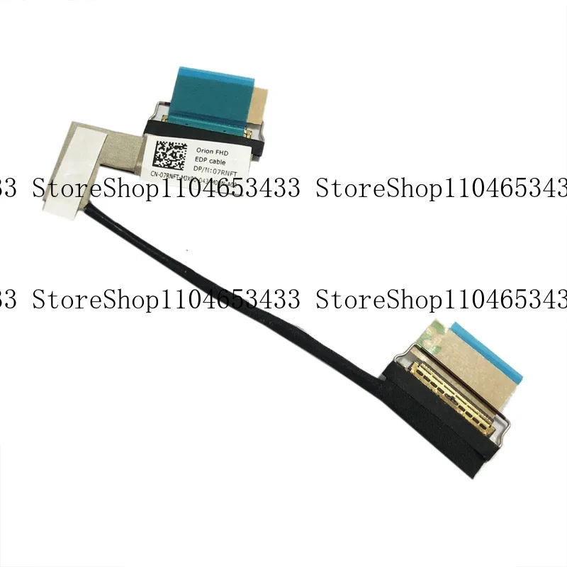 Фото Для DELL ALIENWARE M15 P79F ORION_15 07RNFT FHD 60 Гц 30PIN ЖК-дисплей LVDS со светодиодным экраном, кабель видеодисплея, проводная линия №1