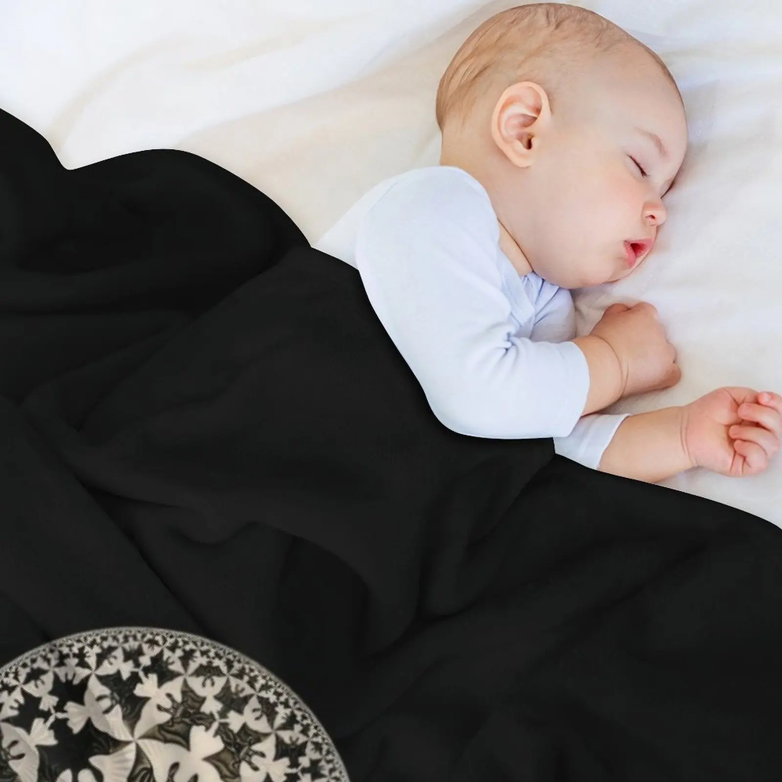 Роскошное Одеяло для кемпинга с изображением ангелов и демонов MC Escher