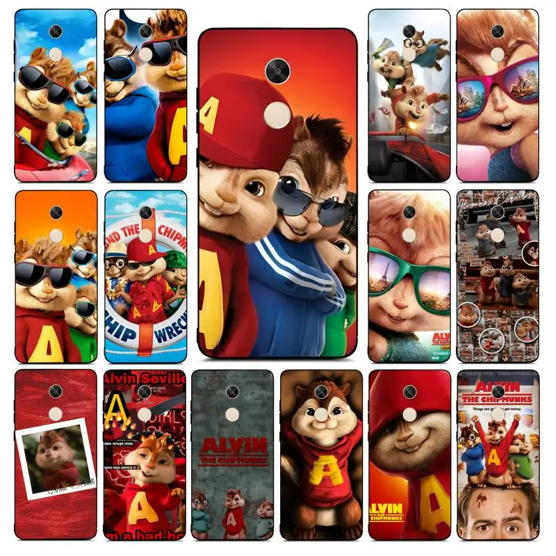 

Disney Alvin and the Chipmunks Phone Case for Redmi Note 8 7 9 4 6 pro max T X 5A 3 10 lite pro