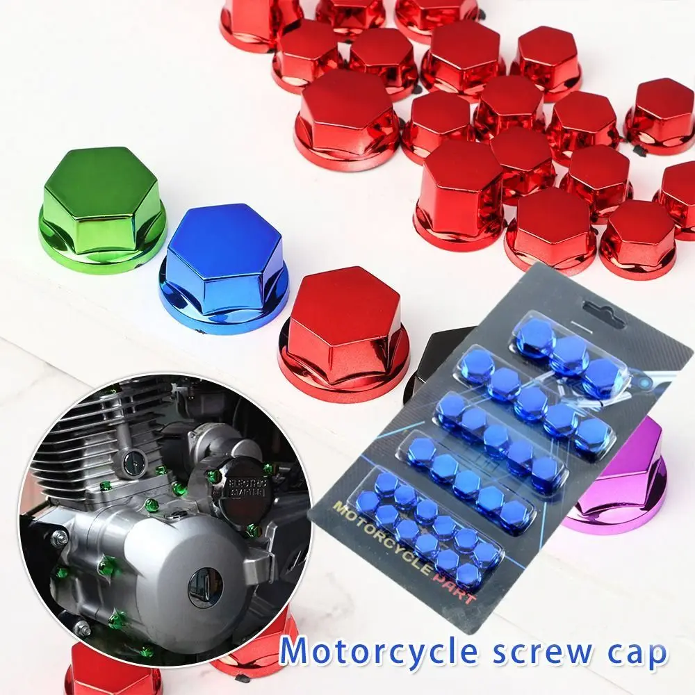 

Модификация аксессуары крышка головка цветная мотоциклетная винтовая крышка корпус декоративная фотокрышка болт крышка s Декор