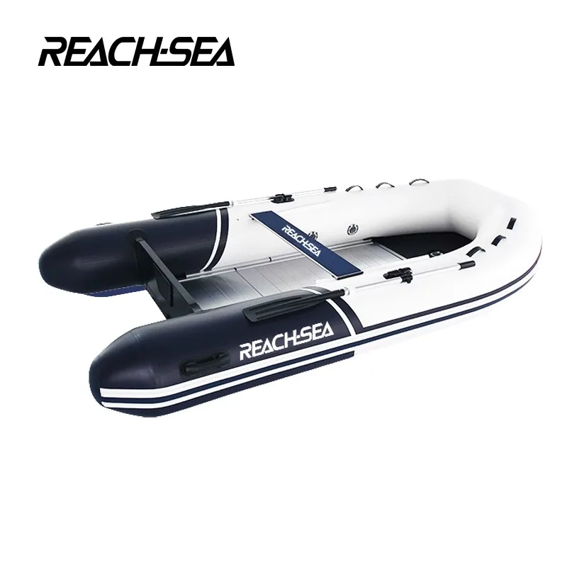 Надувная скоростная лодка из ПВХ с алюминиевым наполом 280 см для продажи