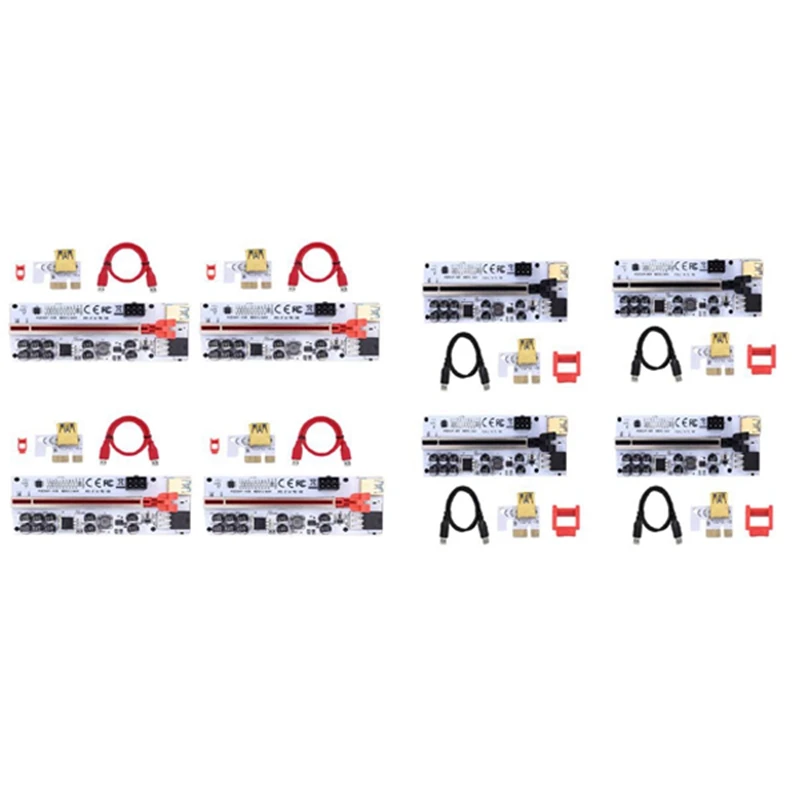 

4 упаковки новейших вер012 Max Boost Gpu для графической карты Max Pci Express USB 3,0 Pci-E кабель 1X до 16X для майнинга Btc