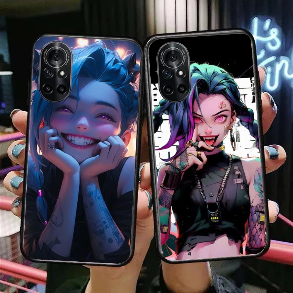 Arcane крутой Jinx мобильный сотовый телефон Женский Для Honor 90 70 50 ...