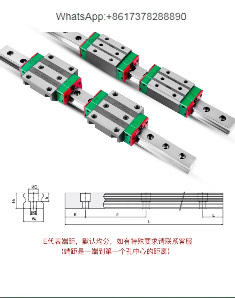 HIWIN Taiwan верхняя Серебряная направляющая ролика ползунок линия рельса RGH RGW15 20 25 30 35