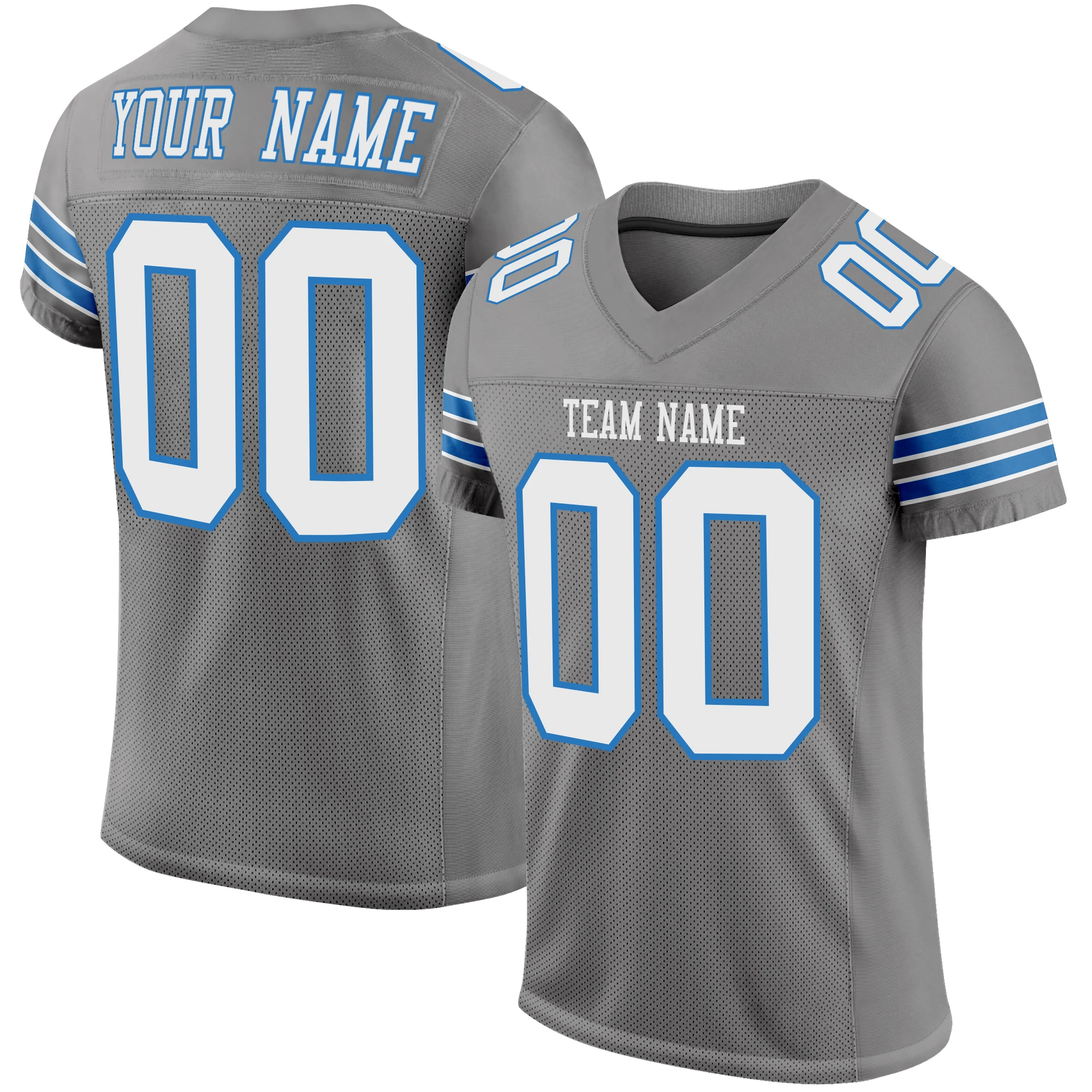 

Customized Football Jerseys Half-Button Shirts Personalized Printed Letters Trey Lance Digital Rugby Training Uniforms Men/Youth