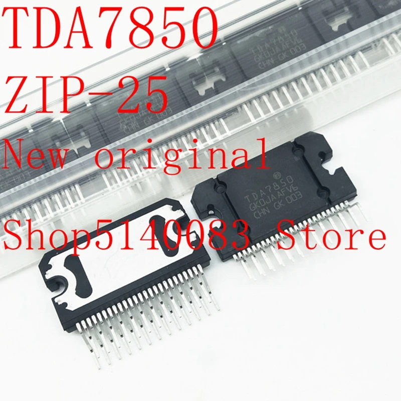 Новинка 100% оригинальный TDA7850 tda7850-4x50 Вт встроенный МОП-усилитель мощности плюс HSD -