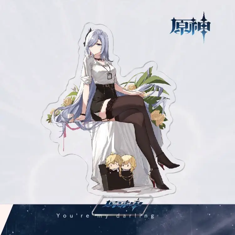 2024 аниме Genshin Impact Shenhe Yanfei Kuki Shinobu Klee Noelle сексуальная серия акриловая