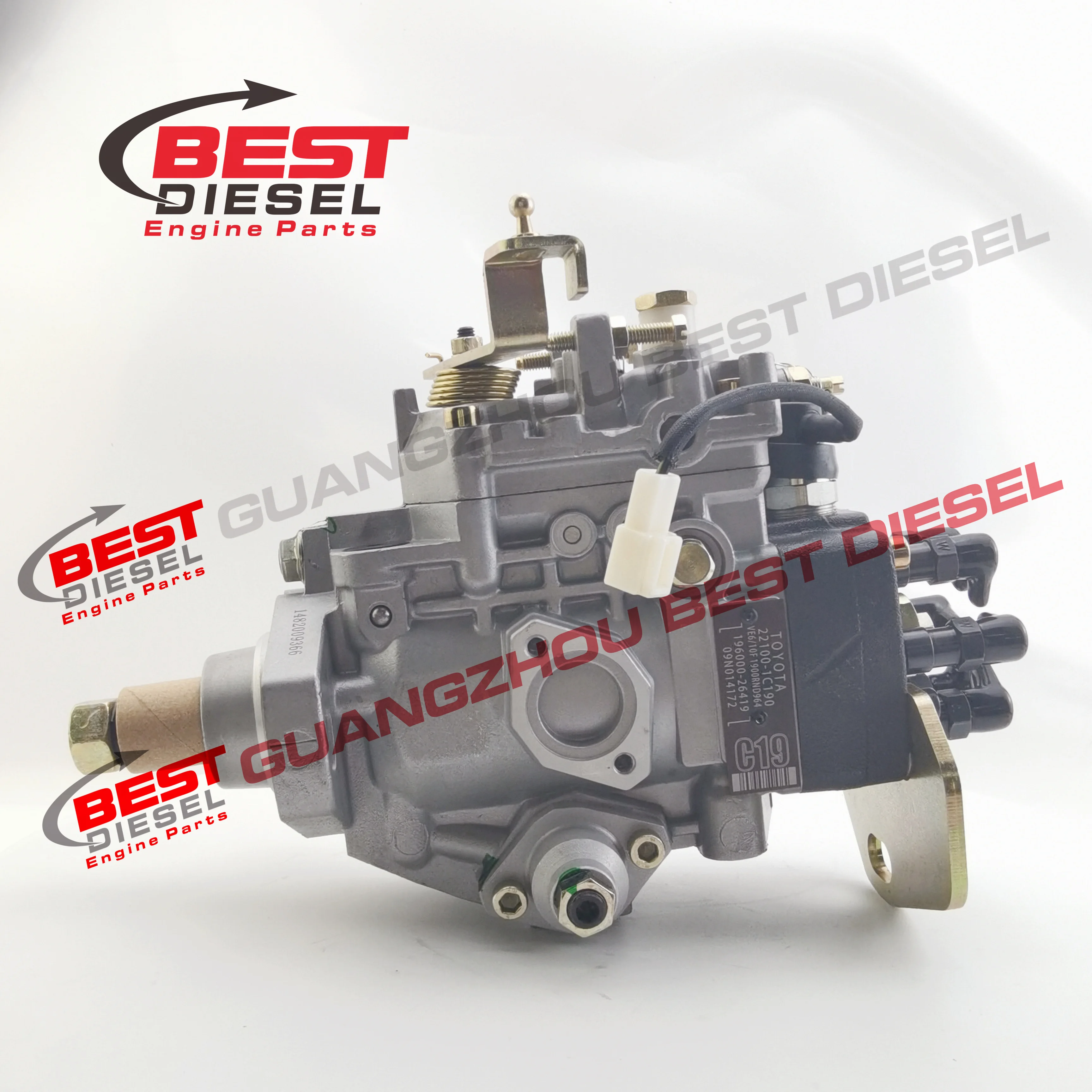 Детали двигателя Haoxiang Топливный насос 1 Гц 22100-1c190 196000 -2640 для LAND CRUISER COASTER