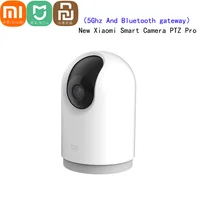Original Xiaomi Mijia 360 Angle Smart IP Camera PTZ Pro  Gateway and Dual frequency 5ghz Wifi mi Home Kit Security Monitor