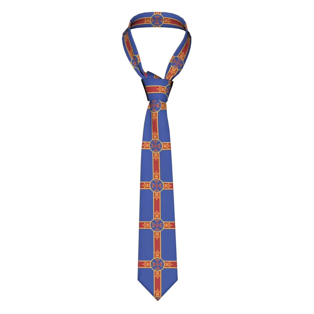 

Mens Tie Classic Skinny Flag Of Iranian Armenians In Vormi Neckties Narrow Collar Slim Casual Tie Accessories Gift