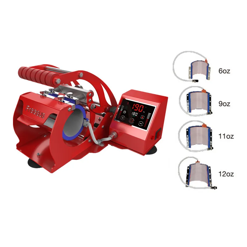 Фотокружка 4 в 1 сублимационная машина кружки для чашек 6 унций/9 унций/11 унций/12